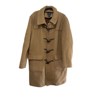 Brooks Brothers 346 100% Pure Wool Overcoat Tan size XL